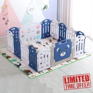 Trintion Playpen with Play Mats