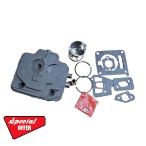 UNBRANDS Outdoor Power Tools 40mm FS240 Cylinder Piston Ring Gasket Kit Compatible With STIHL FS240 / FS 240 Mower Brush Cutter Replacement Parts piston cylinde