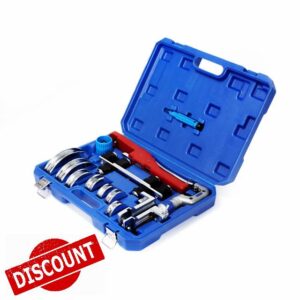 Tube Bender Kit Refrigeration Ratcheting Tubing Benders with Reverse Bending Attachment Hand Tool 1/4 to 7/8 Inch