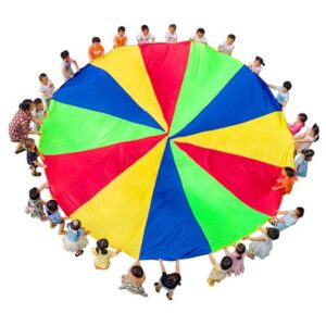 Rainbow Parachute Children's Parachute Games