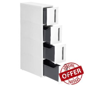 SONGMICS Plastic Storage Drawers