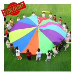 Rainbow Parachute Lawn Parachute Game