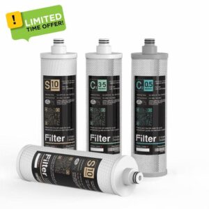 Frizzlife M3005 Replacement Filter Cartridge Set (4 Pack) For SK99
