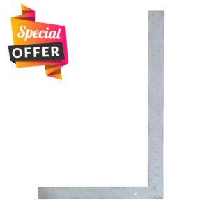 VINCA SCLS-2416 Carpenter L Framing Square 16 inch x 24 inch Measuring Layout Tool