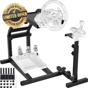 Mophorn Pro Racing Wheel Simulator Stand fit for Logitech G29