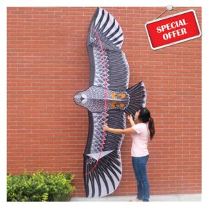 MRXFN kids toys Outdoor Fun Sport 3.6 m Power Huge Eagle Animal Kite Ripstop Nylon Big for Adults Good Flying (Color : 3.6m L)
