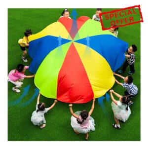 Rainbow Parachute Outdoor Parachute Games