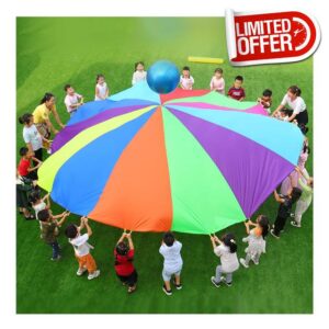 Rainbow Parachute Kids Parachute Toys