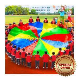 Rainbow Parachute Outdoor Parachute Games