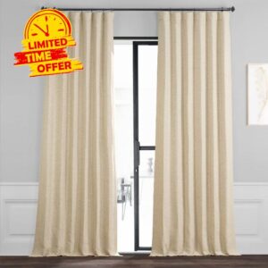 HPD Half Price Drapes Bellino Room Darkening Curtain 50 X 84 (1 Panel)