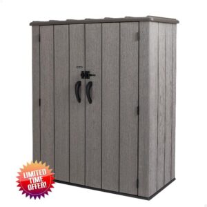 Lifetime 60209 Vertical Storage Shed (53 Cubic feet)