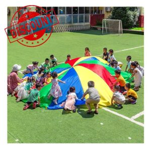 Play Parachute Outdoor Lawn Parachute Game