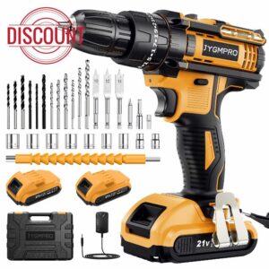 JYGMPRO Cordless Drill Driver 21V
