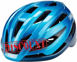 ABUS StormChaser Racing Bike Helmet - Lightweight and Comfortable Bicycle Helmet for Professional Cycling for Women and Men - Blue