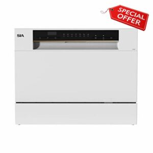 Table Top Dishwasher In White