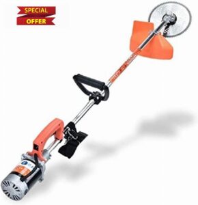 Lightweight Powerful Outdoor Grass Trimmers Electric Lawn Mower Rechargeable Lead-battery Lawn Mower Knapsack Garde