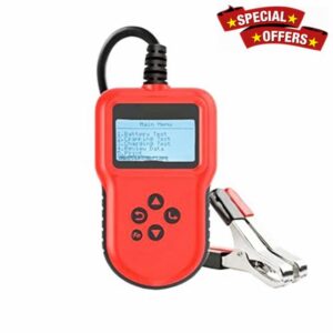 CCLUB BA106 Car Repair Tools Car Battery Tester Lithium Battery 2 in 1 Diagnosis Equipme