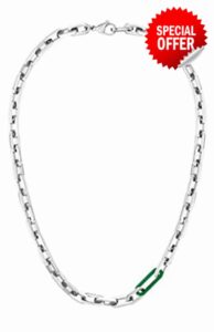 Lacoste Men's Ensemble Collection Chain Necklace - 2040099