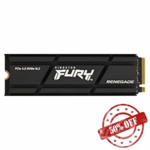 Kingston FURY Renegade 2000G PCIe 4.0 NVMe SSD W/ HEATSINK For gamers