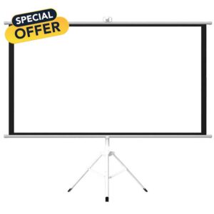 Video Projection Screens with Tripod Stand