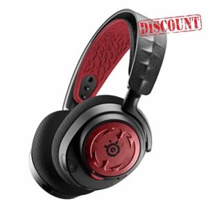 SteelSeries Arctis Nova 7 Wireless – Multi-Platform Gaming Headset – Diablo® IV Edition – Dual Wireless 2.4 GHz & Bluetooth – 38HR Fast Charge Battery – PC