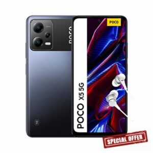 POCO X5 5G Black 6GB RAM 128GB ROM