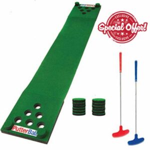PutterBall Golf Pong Game Set The Original - Includes 2 Putters