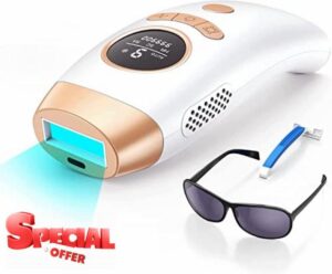 3 in 1 IPL Hair Removal Device with Higher 9 Energy Level