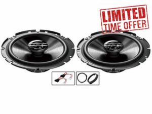 Fiesta Speaker upgrade Front Door Pioneer car speakers 6.5" 17cm 300W
