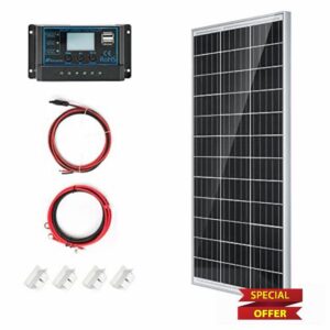 Nicesolar 100W 12V Solar Panel Off-Grid System
