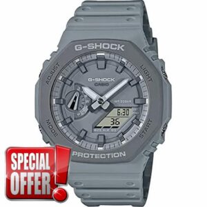 Casio Men's Analogue-Digital Quartz Watch with Plastic Strap GA-2110ET-8AER