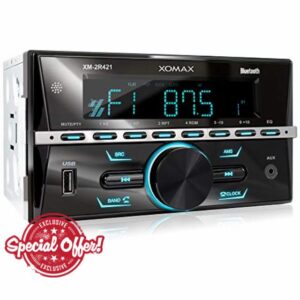 XOMAX XM-2R421 Car radio with Bluetooth I RDS I AM