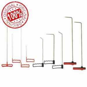 Hand Tools- Garage Equipment & Tools -9 Piece Paintless Car Dent Removal Rod Kit Stainless Steel