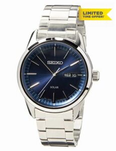 Seiko Herren-Uhr Quarz Edelstahl mit Edelstahlband