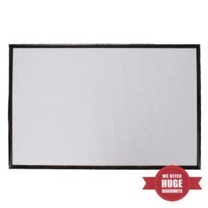 Projector Screen 100 Inch Projector Screen 16:9 221cm X 125cm Projector Accessories Fabric Material Matte Home Cinema Theater Portable Projector Screen (Color : White