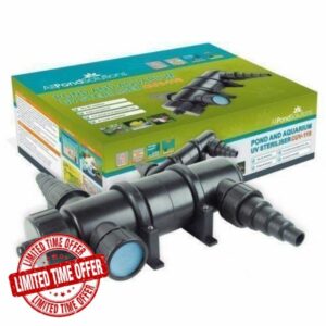 allpondsolutions 18w UV Light Steriliser for Pond & Aquarium - CUV-118 Fish Tank & Pond Clarifie