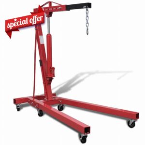 ZesenArt - Garage Equipment & Tools-Folding Engine Crane 2 ton 88.2 kg