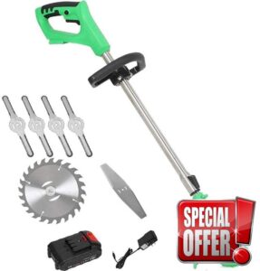 12V/24V Garden Pruning Cutter Tool Cordless Garden Grass Hedge Trimmer Lawn Mower Wireless Length Adjustable-24V-1 Battery