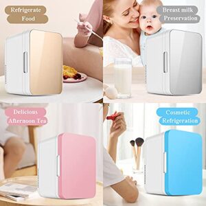 8L Portable Compact Personal Fresh-keeping Refrigerator Cooler & Warmer Single Door Mini Freezer