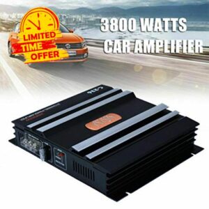 2 Channel car amplifier