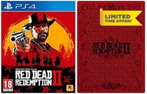 Red Dead Redemption 2 with Collectible SteelBook (Exclusive to Amazon.co.uk) (PS4)