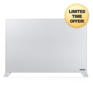 Princess Smart Infrared Heater - 540W - Low Power Consumption - Controllable via Free App - Programmable with Built-in Thermostat - White