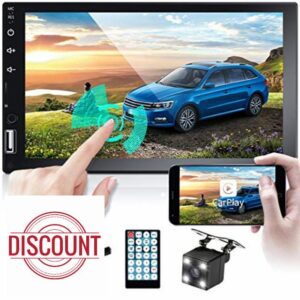 Double Din Car Stereo Carplay Car Radio Bluetooth