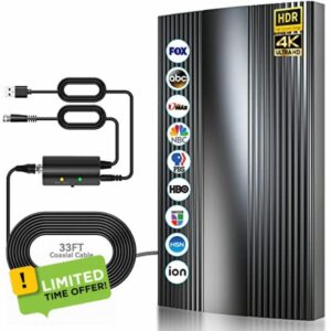 Freeview TV Aerial 600+Miles Range