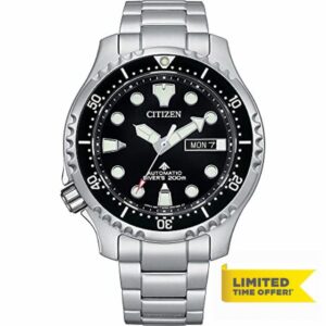 Citizen Mens Analogue Automatic Watch Promaster Marine