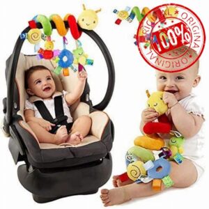 Baby Spiral Activity Hanging Toys Strolletoys Cart Seat Pram Toy with Ringing Bell