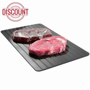 SJYDQ Defrost Tray Thaw Frozen Food Meat Fruit Quick Defrosting Plate Board Defrost Tray Kitchen Gadget Tool (Color : A