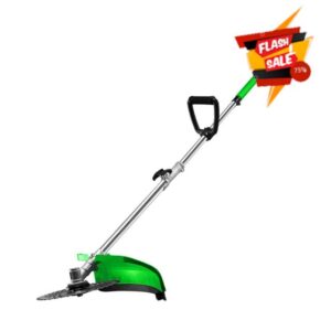 Cordless String Trimmer Edger Outdoor Portable Electric Lawn Mower Garden Small Rechargeable Weeder Multifunctional Agricultural Lawn Mower High-Power Brushless Moto