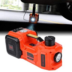 5Ton 12V DC Automotive Car Electric Floor Jack Lift Car Jack Lift Jack Garage and Emergency Equipment Car Vehicle Repair Tool Kit Tire Replacing