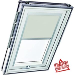 Original Roto Roller Blind Exclusive ZRE for Roto Roof Window Daylight Blind Guide Rail Silver for Roto Roof Windows Series Designo R6/R8